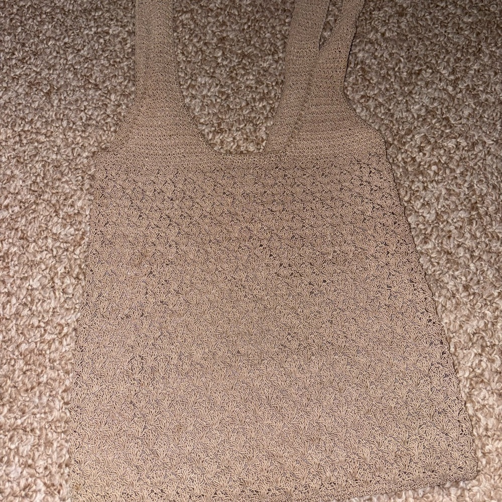 Woven Tan Women's Tote Bag​​​